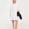 Puffed sleeves cotton dress (Demo)