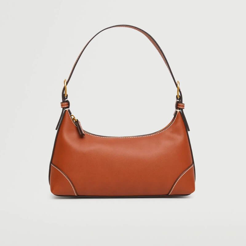 Leather effect baguette bag (Demo)