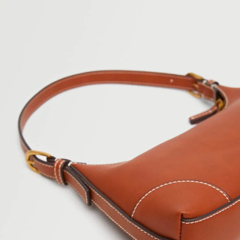 Leather effect baguette bag (Demo)