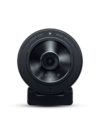 Razer Kiyo X Full HD Streaming Optical Zoom 3X Webcam: 1080p 30FPS or 720p 60FPS, Black