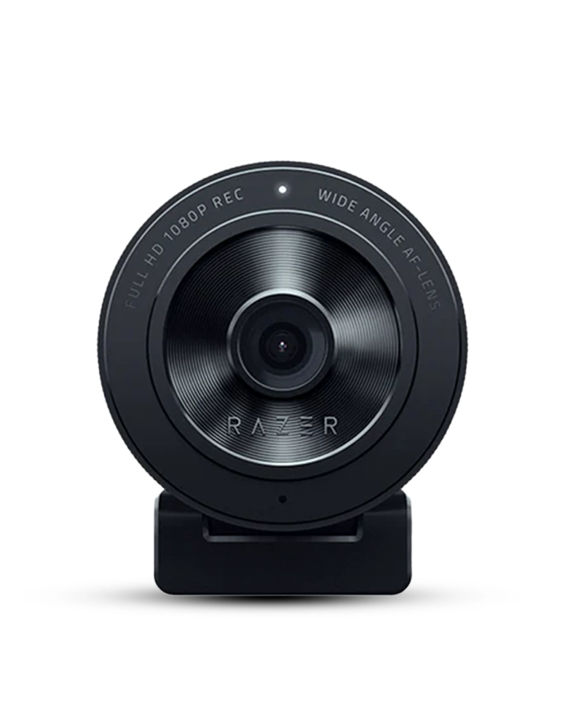 Razer Kiyo X Full HD Streaming Optical Zoom 3X Webcam: 1080p 30FPS or 720p 60FPS, Black