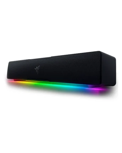 Razer Leviathan V2 X: PC Soundbar with Full-Range Drivers – Chroma RGB – USB Type C Power and Audio Delivery – Bluetooth 5.0 – for PC,-Laptop, Smartphones, Tablets & Nintendo Switch-RZ05-04280100-R3M1