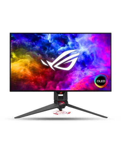 ASUS ROG Swift 27”OLED 1440P (PG27AQDM) – QHD (2560×1440), 240Hz, 0.03ms, – OLED DSC Gaming Monitor