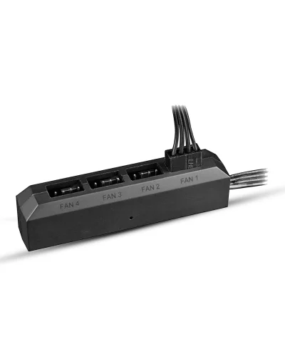 DeepCool Fan Hub Control 4PWM Fan Speed Supports Fan with 3Pin/4Pin Cooling FH-04