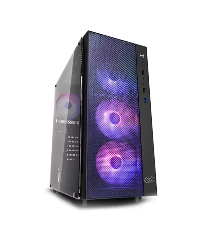 Deepcool FRONT PANEL/STEEL/GLASS FOR MATREXX 55 MESH ADD-RGB 4F