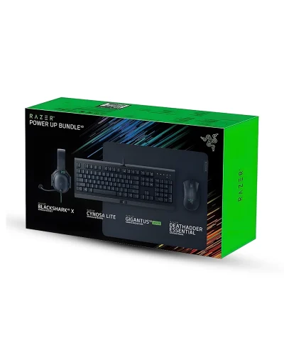 RAZER POWERUP BUNDLE V2-US (H/S, MAT, MSE, KB)