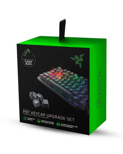RAZER PBT KEYCAP UPGRADESET-CLASSIC BLK -US/UK