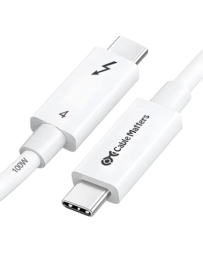 RAZER THUNDERBOLT CABLE (0.8 METER) – WHITE