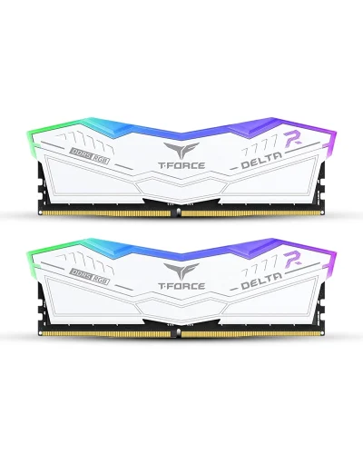 TForce DELTA RGB DDR5 24GB x2 7600 White